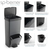 thumbnail of Cubo reciclaje 70l.