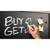 thumbnail of ALLboards Magnetische Kreidetafel 100x80 cm, Holzrahmen