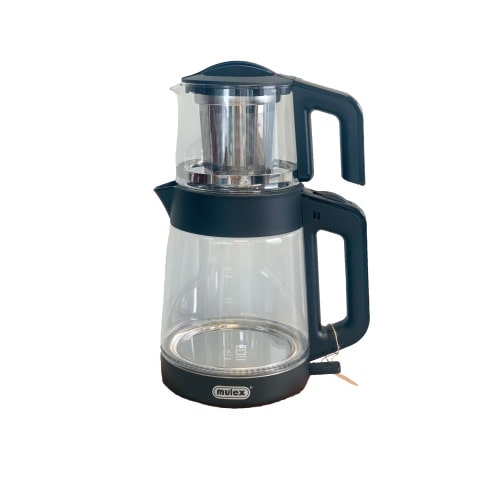 Samowar Mulex Tee-Express 2l Glas schwarz