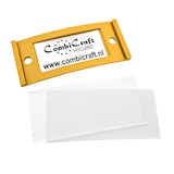 thumbnail of CombiCraft Polar20 naambadge met dubbelmagneet geel 70x30mm - per 10 stuks