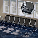 thumbnail of Banco de espera de 6 plazas Aeropuerto Negro