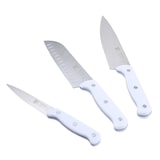 thumbnail of BERGNER - Juego de 3 cuchillos (chef + santoku + multiusos) con tacoma Naturally acero inoxidable