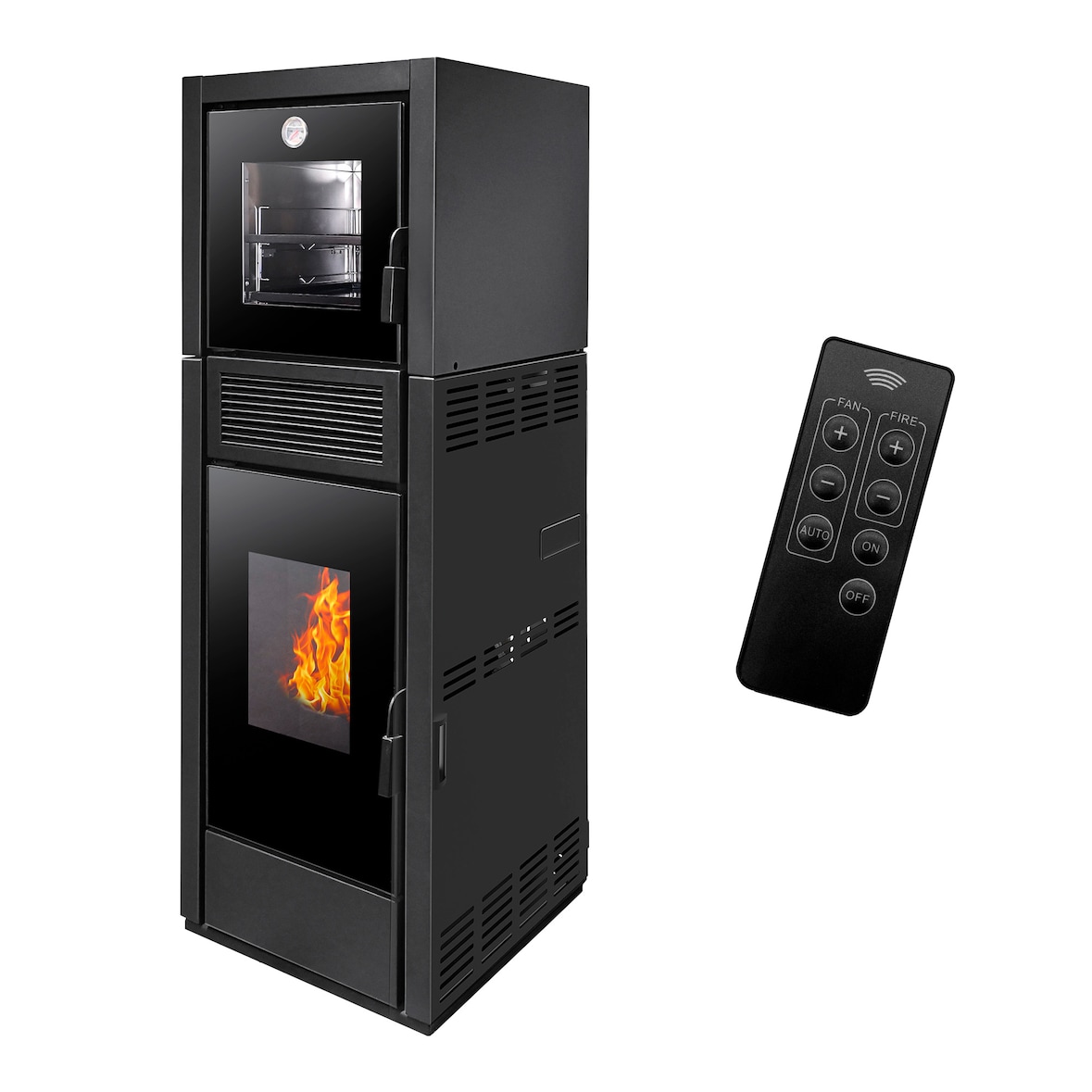 Poêle à Granulés Etanche avec Four Ardoria 13 kW Sannover