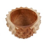 thumbnail of Bazar Bizar Kom van teakhout 15x15x8 cm naturel - Set van 6
