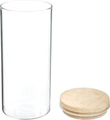 thumbnail of WellHome - Glas- und Holzgefäß mit luftdichtem Verschluss, 13 l