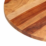 thumbnail of vidaXL Tafelblad rond 25-27 mm 70 cm massief acaciahout