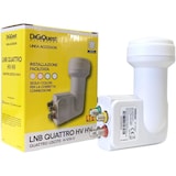 thumbnail of Digiquest LNB 403 QUATTRO HV HV con quattro uscite indipendenti, indispensabile per impianti centralizzati con multiwitch o centraline