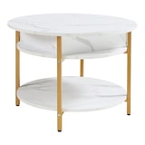 thumbnail of Helloshop26 - Mesa de centro com console lateral e tampo elevável efeito mármore branco 03_0010799