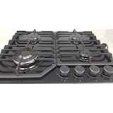 thumbnail of GaslineGB850-FIB  Einbau Gasherdset Autark mit Einbaubackofen Gasherd Umluft 69 Liter mit Gaskochfeld 60cm Schwarz Glaskeramik mit 4 Brennern