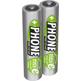 thumbnail of Ansmann 5035523 1x2 maxE NiMH Akku Micro AAA 550 mAh DECT PHONE
