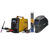 thumbnail of Professionele omvormer MMA TIG 250 Amp +12 staven Ø 2,5 mm + LCD beschermkap + Koffer VITO