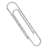 thumbnail of Büroklammer, 77mm, 100 Stück, gewellt Q-CONNECT KF27004