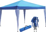 thumbnail of Tarrington House Carpa plegable Blue Creek, acero/poliéster, 3 x 3 m, azul/blanco