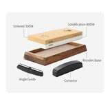 thumbnail of XinZuo - Professioneller Schleifstein (Korund) - Doppelseitig gekörnt 3000/8000 - L