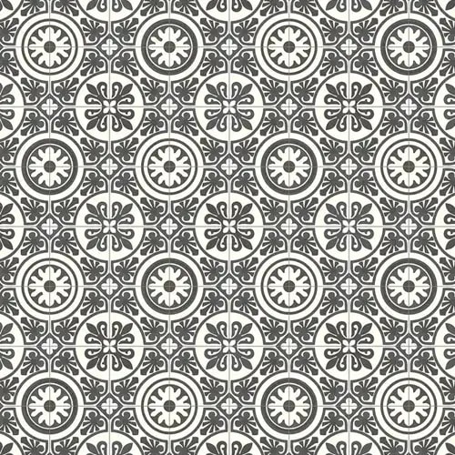 Suelo Vinílico en Rollo (Sintasol) - 60 m² (2x30 m) - Hidráulico Blanco 761