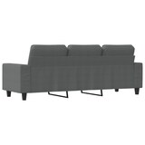 thumbnail of vidaXL 3-Sitzer-Sofa Dunkelgrau 180 cm Stoff
