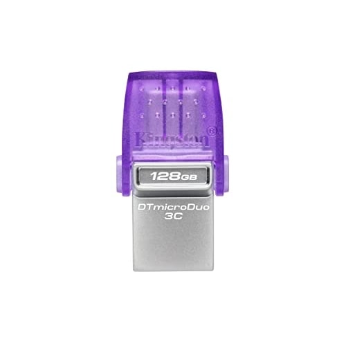 Kingston - digital media product 128gb dt microduo 3c 200mb/s dual