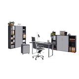 thumbnail of Büromöbel-Set TABOR 5 in anthrazit / lichtgrau, Arbeitszimmer Komplett-Set Büro