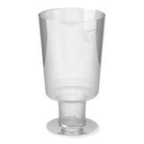 thumbnail of 150x Einweg-Weinglas 100ml  PS 1 tlg. Ausführung transparent glasklar
