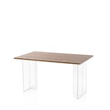 thumbnail of AQA Design Tavolo NILO in acrilico e mdf rovere L.140 P.80 H.75 MP03096
