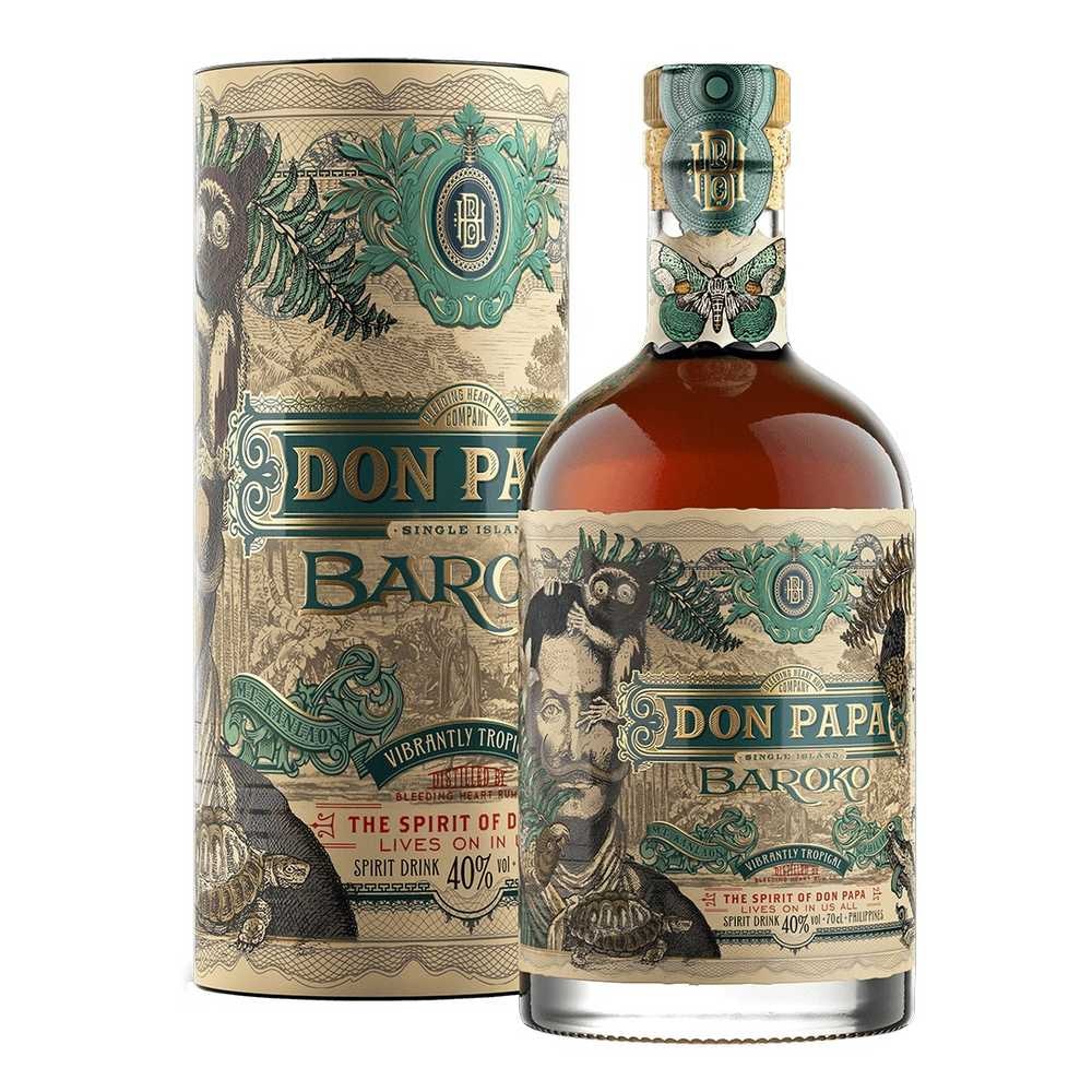Don Papa Baroko avec étui 70cl 40%