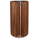 thumbnail of Pflanzgefäß Akazienholz D36,5 x 72 cm Dunkelbraun