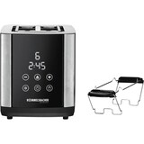 thumbnail of Rommelsbacher TO 850 Toaster Edelstahl-Schwarz
