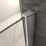 thumbnail of Walk In Dusche Begehbare Duschwand Glas Duschabtrennung Duschtrennwand Glastrennwand Glaswand mit NANO-Beschichtung (BxH) 600 x 2000 mm