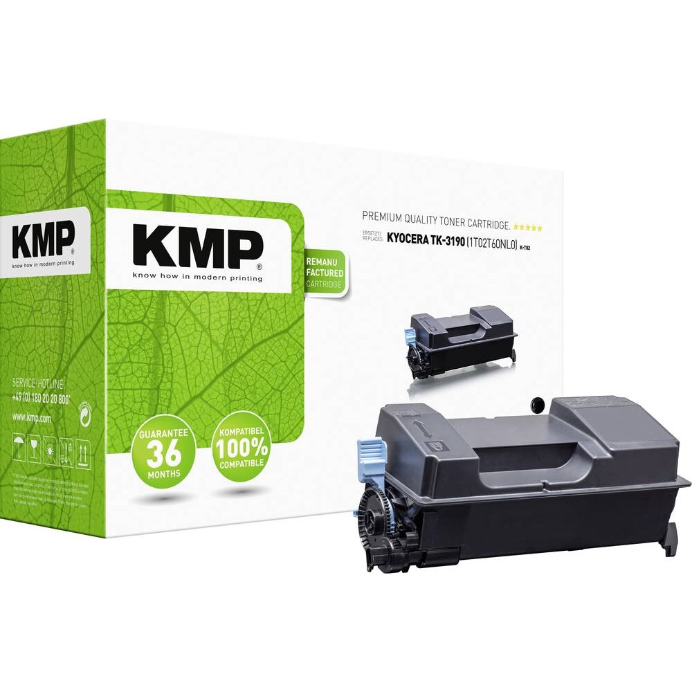 KMP Toner ersetzt Kyocera TK-3190 Kompatibel Schwarz 30000 Seiten K-T82