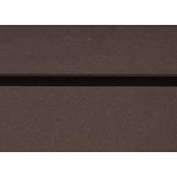 thumbnail of Alu Gartenbank HWC-K60, Bank Parkbank Sitzbank Balkonbank, wetterfest WPC 120cm, braun