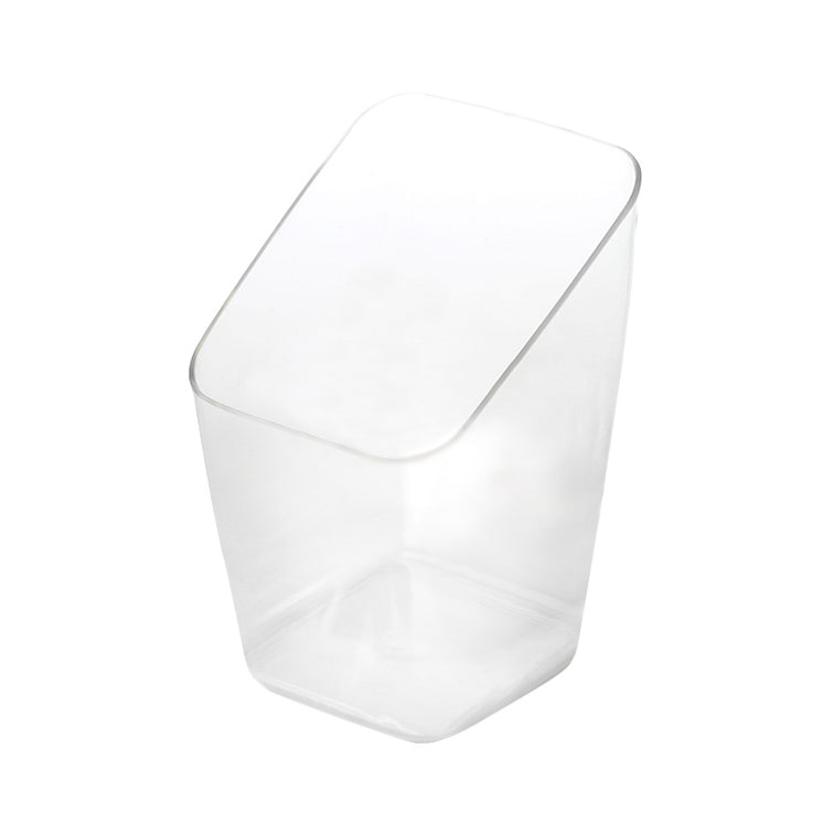 MONOUSO - Coppetta di Plastica Degustazione Trasparente 4x4x7 cm (20 Pezzi)