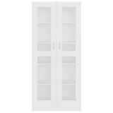 thumbnail of vidaXL Vitrinenschrank Weiß 82,5x30,5x185 cm Holzwerkstoff