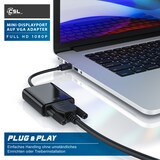 thumbnail of CSL MiniDP zu VGA Adapter, Full HD Anschluss für Monitor, Beamer