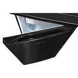 thumbnail of Exquisit Kühlschrank KS16-4-051C inoxlook-az | 107 L Volumen | Kühlschrank mit Gefrierfach | 4* Gefrieren | LED-Licht | Türanschlag wechselbar