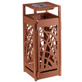 thumbnail of Rossignol - Corbeille 110L antinuisible vigipirate avec cendrier 1,5L CYBEL - effet corten