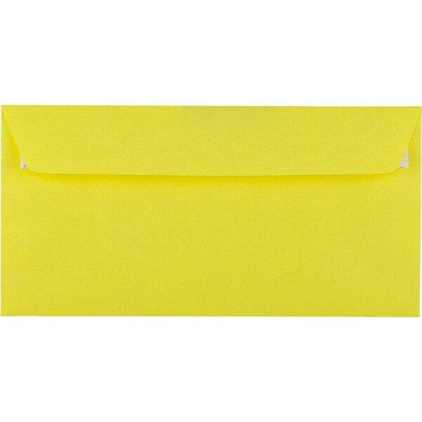 Briefumschlag C5/6 DL, HK, intensivgelb, 100 g, 229 x 114 mm, 1 Box = 250 Stück