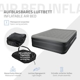 thumbnail of ML-Design Luftmatratze 2 Personen 203x157x47 cm Grau TÜV geprüft Selbstaufblasend Elektrische Pumpe Doppelbett Camping