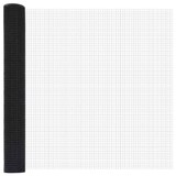 thumbnail of vidaXL Zaunpfosten Grau 50 x 1 m (12 x 12 mm Netz) Stahl und PVC
