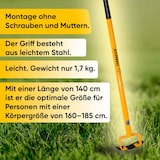 thumbnail of TORNADICA Holländische Hacke Gartenhacke 140cm Gartenwerkzeug aus legiertem Stahl mit scharfer Klinge Unkrautentferner Gartengerät Bodenlockerer