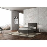 thumbnail of Cama con somier Appia 130x190 gris