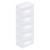 thumbnail of PROREGAL Bac Euro transparent BasicLine avec poignée fermée | HxLxP 17x20x30cm, 7,2 litres | boîte industrielle, boîtes de rangement, empilables