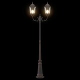 thumbnail of vidaXL Garten-Licht Bronze 68 x 20 x 235 cm Aluminium und Glas