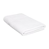 thumbnail of Tapis de bain blanc nid d'abeille 50x75 cm - LTITEX