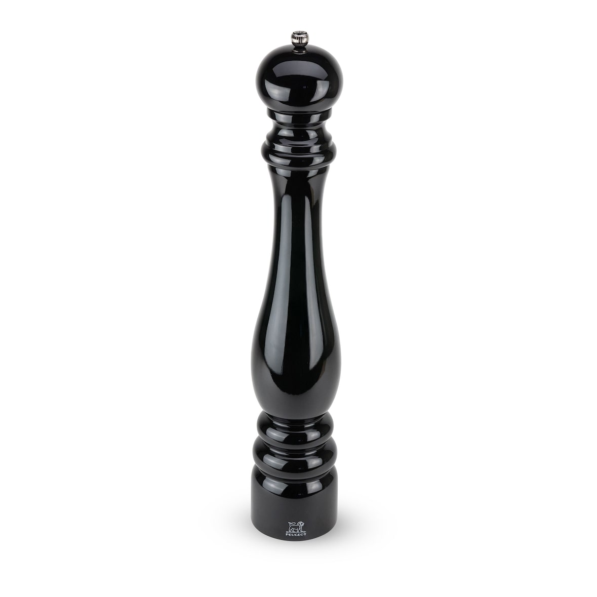 PEUGEOT Pfeffermühle PARIS 50cm Schwarz Buchenholz Lackiert Stahlmahlwerk