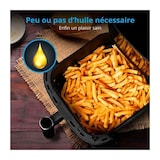 thumbnail of Friteuse A Air Chaud Sans Huile - Md 11780 - Température Jusqu'a 230 °c - 10 Programmes - 5 L - 1500 Watt
