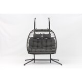 thumbnail of Sungörl Hängesessel Folt Bozen XXL für 2 mit Gestell - wetterfest, stabil