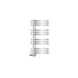 thumbnail of LuxeBath Badheizkörper Iron EM 500×1000 mm Chrom, Seitenanschluss, Thermostat Durchgang-Boden, Design Heizkörper Handtuchtrockner Badheizung