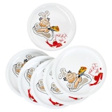 thumbnail of 6er Set Alberto Pizzateller Ø30,5cm 6 Personen XL-Teller Platte groß Pizzabäcker