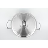 thumbnail of METRO Professional Olla para sopa con tapa, acero inoxidable, Ø 36 cm, 36 L, altura: 40.4 cm, inducción