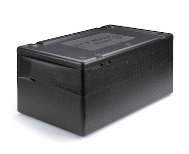 POLIBOX Contenedor isotérmico PPE negro HANDTOP GN d.50
